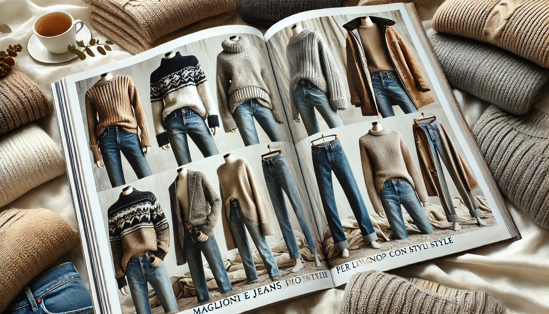 Maglioni e Jeans: La Coppia Perfetta per un Inverno Comodo e con Stile